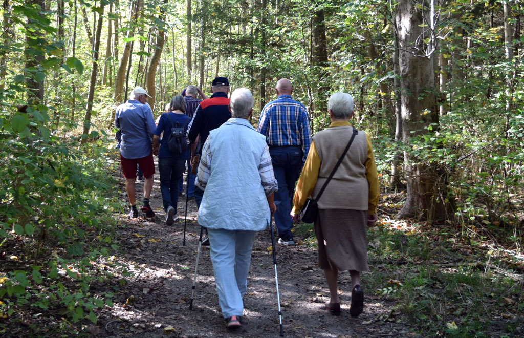 Wandergruppe Seniorenbeirat der Stadt Kaufbeuren
